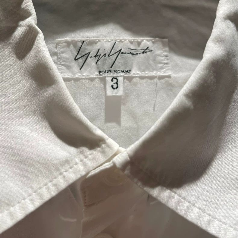Yohji Yamamoto Yohji Yamamoto Zip Detail Shirt Size 3 Size US L / EU 52-54 / 3 - 2 Thumbnail