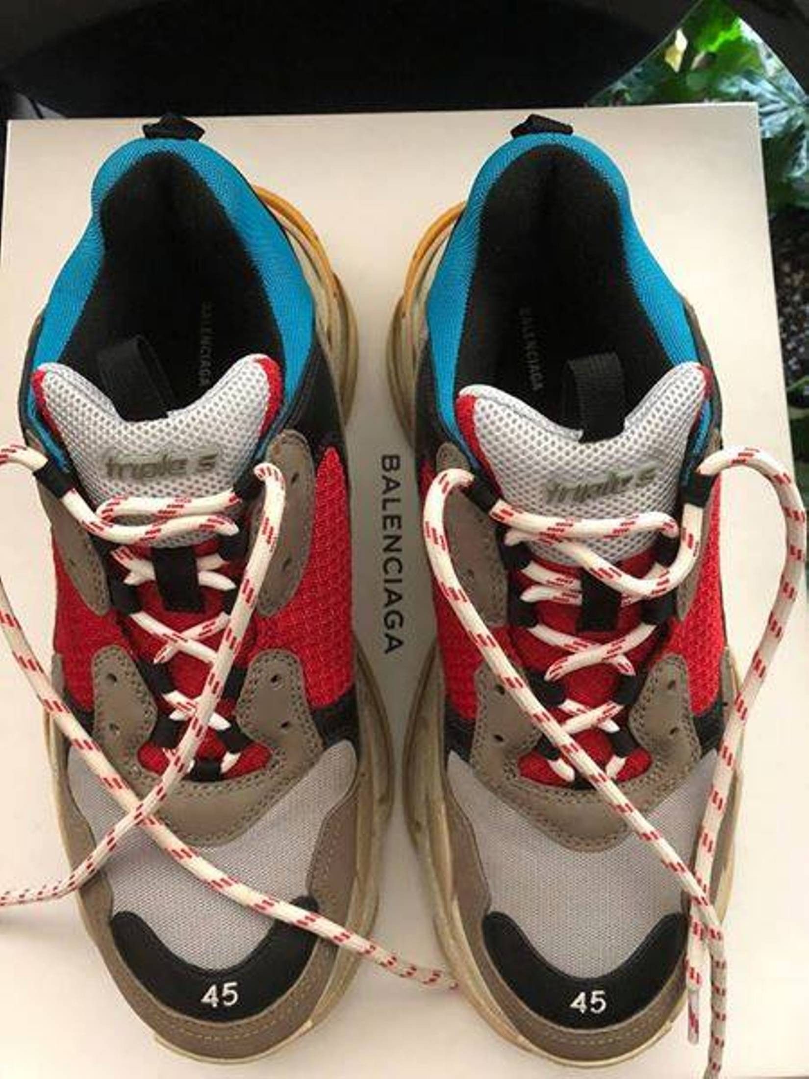 Balenciaga Triple S - Lego Trainers Size US 12 / EU 45 - 4 Thumbnail