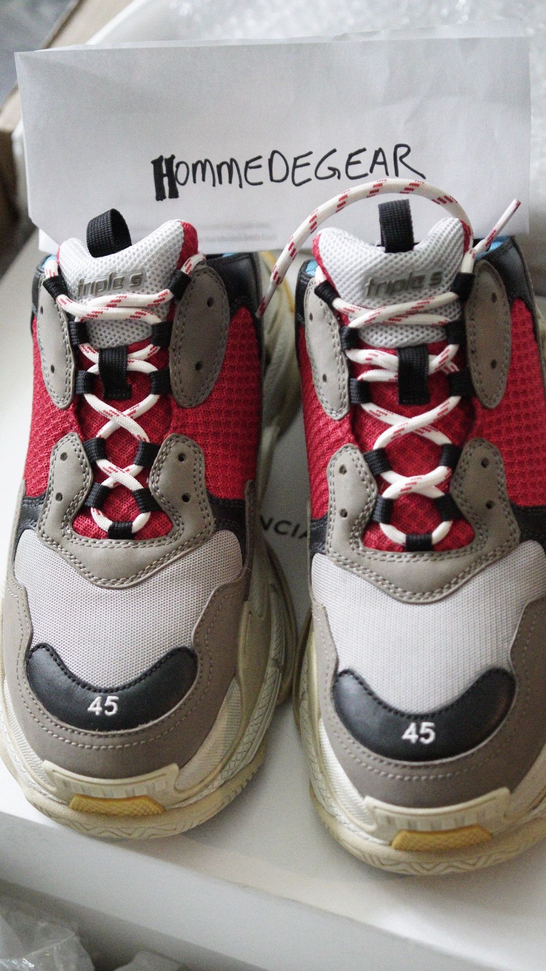 Balenciaga Triple S - Lego Trainers Size US 12 / EU 45 - 12 Thumbnail