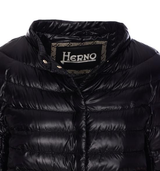 Herno HERNO Women Capes PI001650D M01 12017Z9300 Black Size S / US 4 / IT 40 - 4 Thumbnail