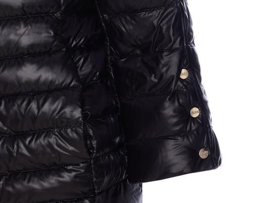 Herno HERNO Women Capes PI001650D M01 12017Z9300 Black Size L / US 10 / IT 46 - 3 Thumbnail