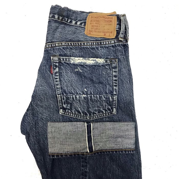 Distressed Denim Denim&Dungaree Used Distressed Denim Selvedge