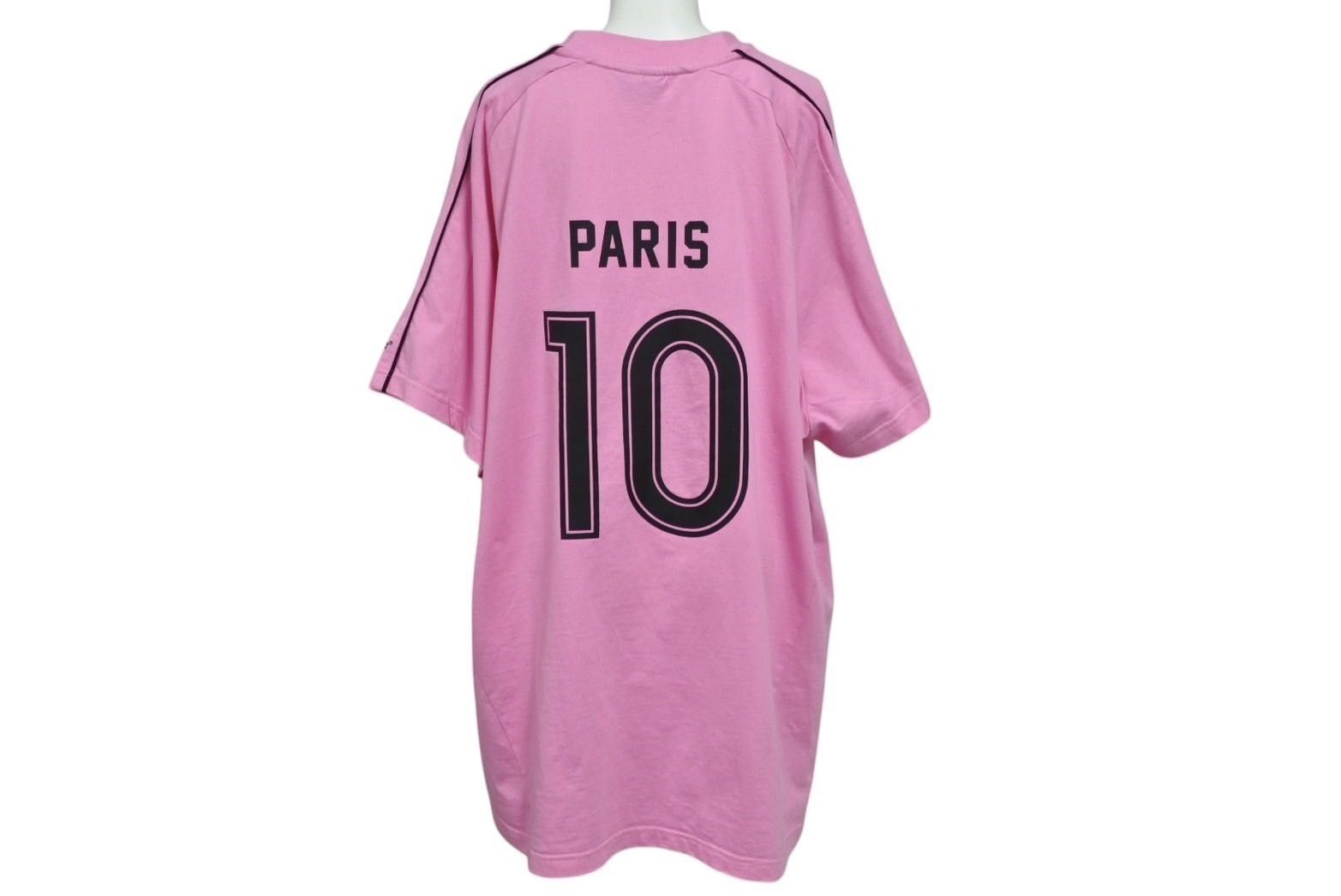 balenciaga 24ss paris soccer t-shirt oversized