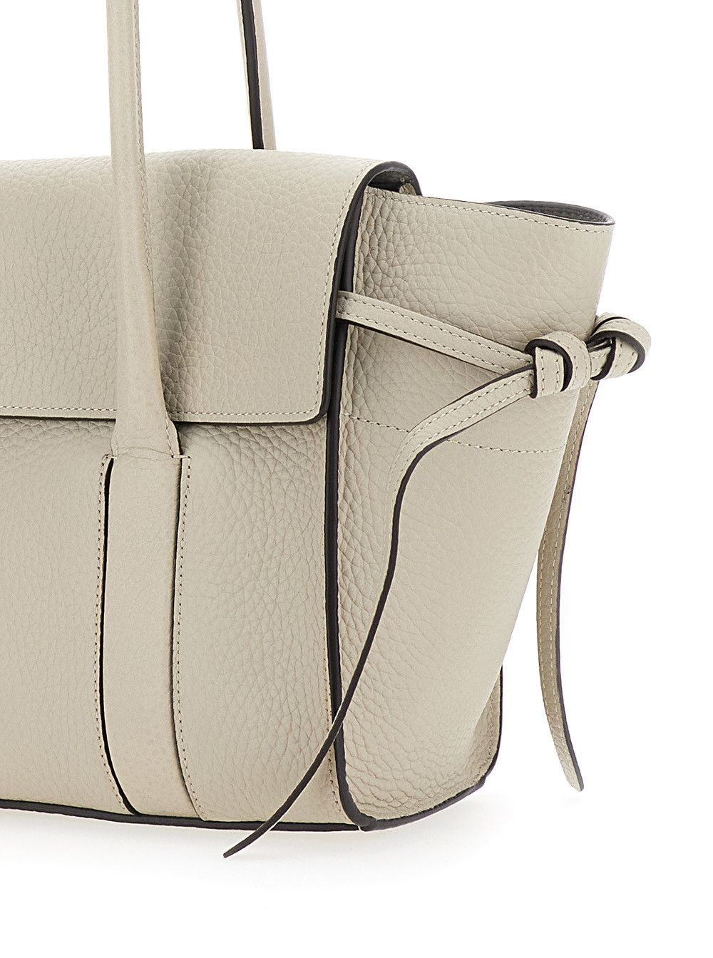 Mulberry 'Small Bayswater' White Shoulder Bag with Laminated Logo in Leather Woman Size ONE SIZE - 5 Thumbnail
