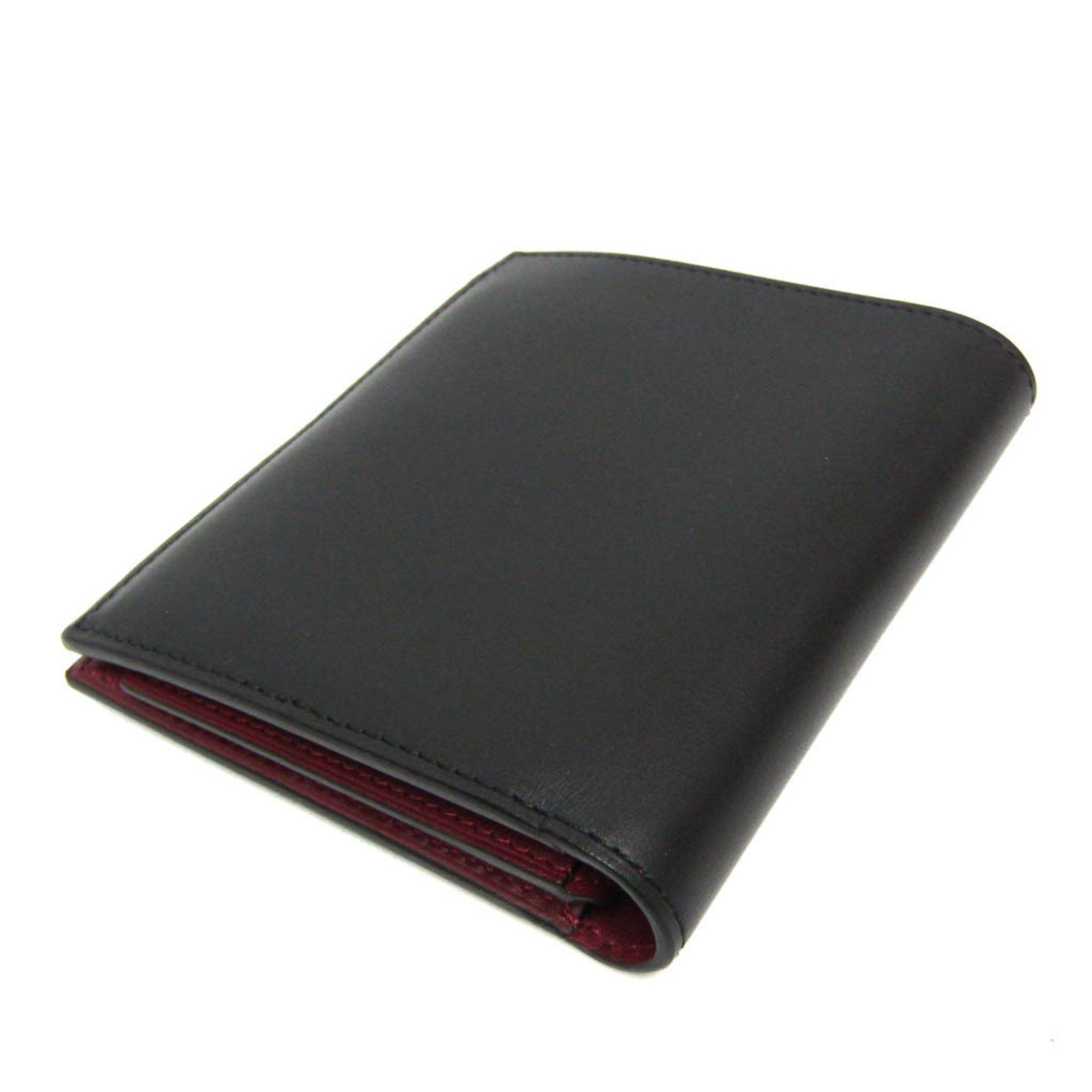 Cartier Cartier Logo L3001457 Men's Leather Bill Wallet (bi-fold) Black,Bordeaux Size ONE SIZE - 3 Thumbnail