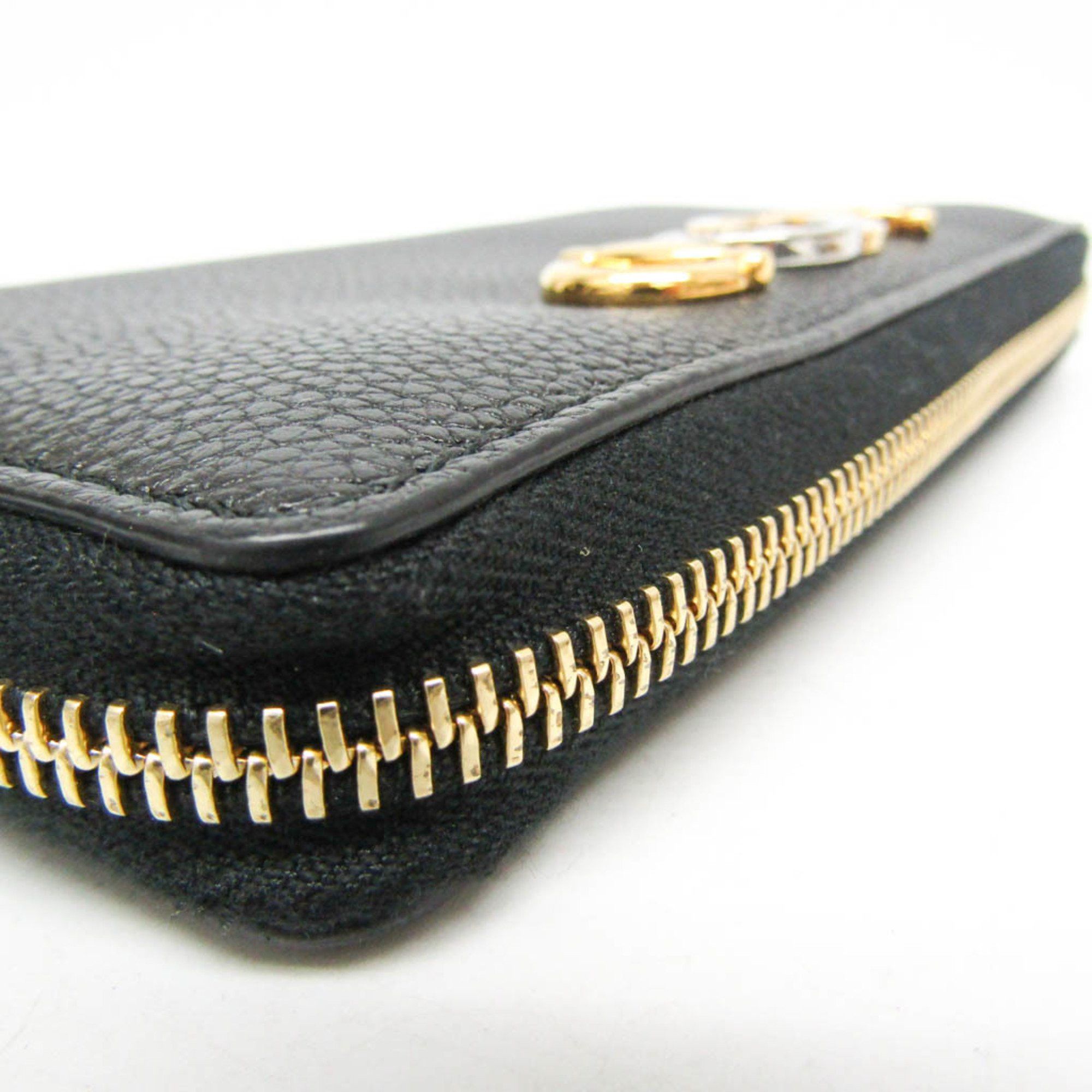 Gucci Gucci Zumi 570661 Women's Leather Long Wallet (bi-fold) Black Size ONE SIZE - 6 Thumbnail