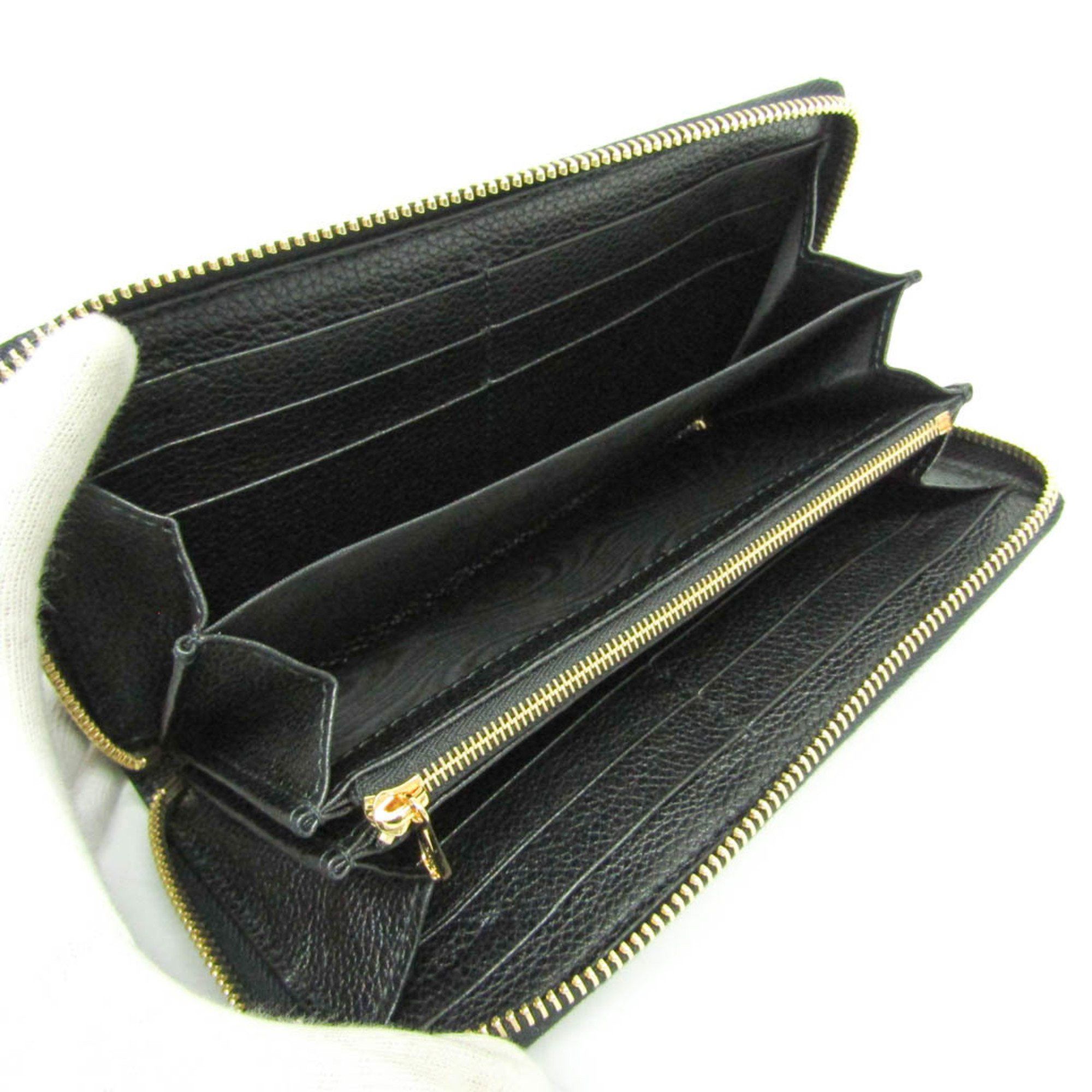 Gucci Gucci Zumi 570661 Women's Leather Long Wallet (bi-fold) Black Size ONE SIZE - 3 Thumbnail