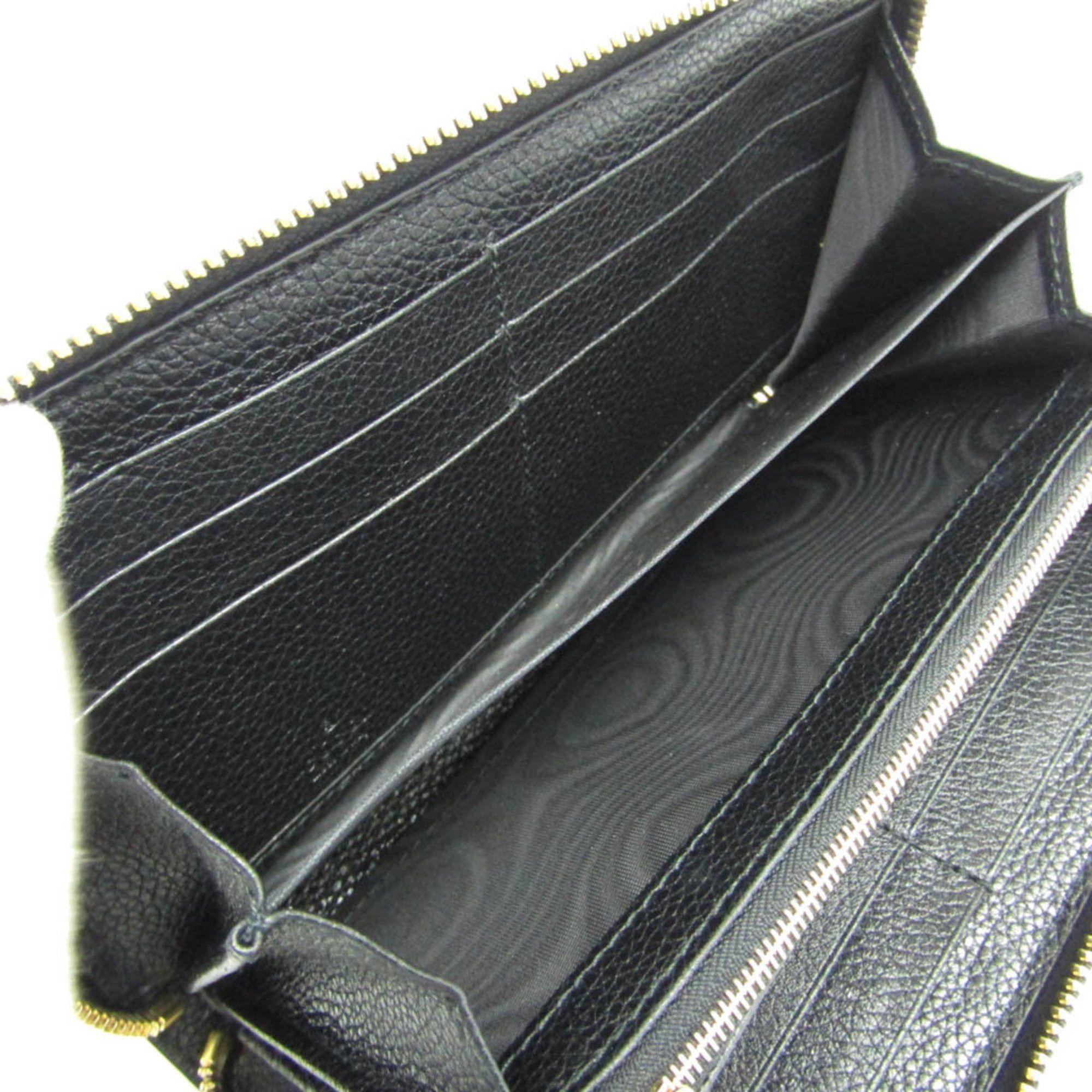 Gucci Gucci Zumi 570661 Women's Leather Long Wallet (bi-fold) Black Size ONE SIZE - 9 Thumbnail