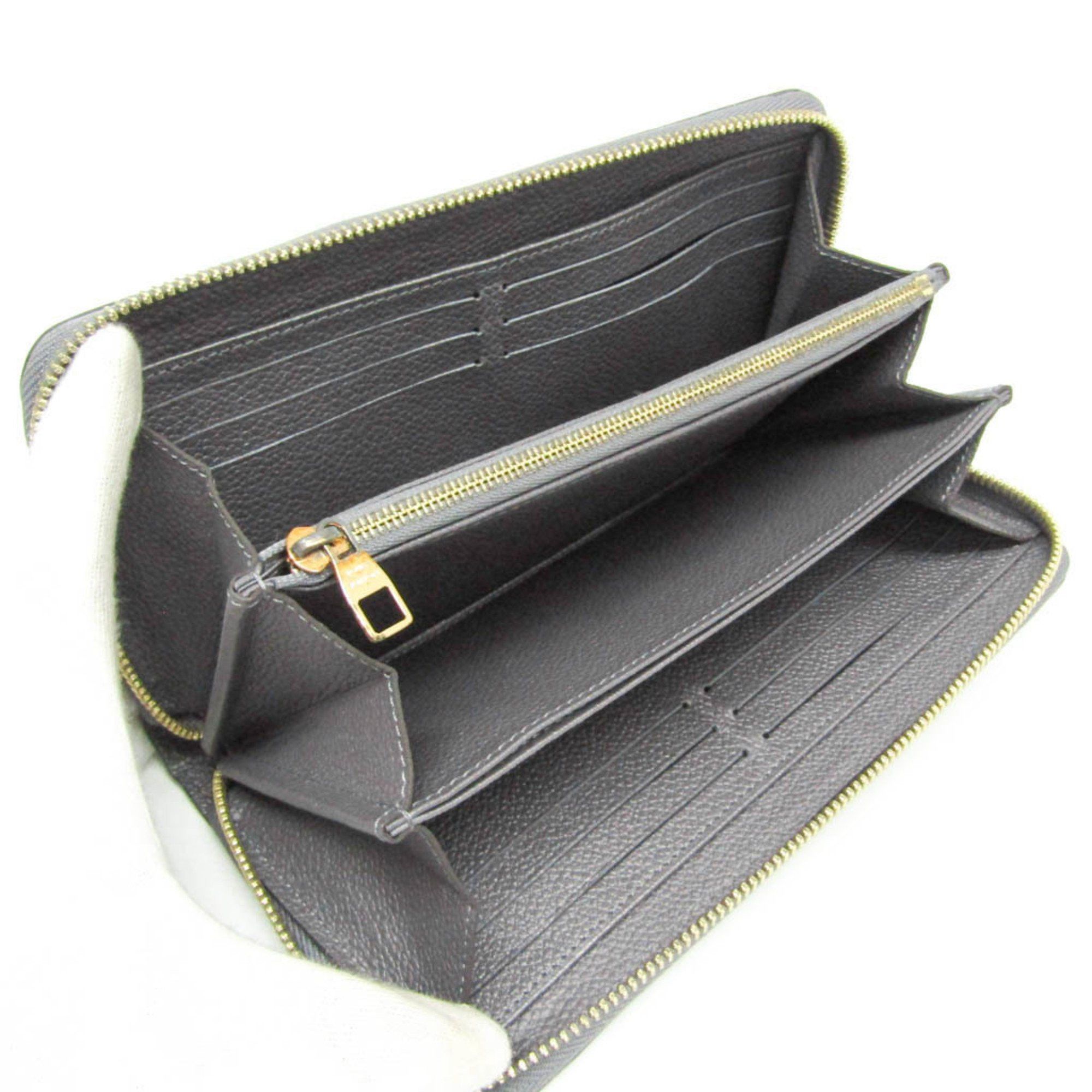 Louis Vuitton Louis Vuitton Monogram Empreinte Zippy Wallet M62209 Women's Monogram Empreinte Studded Long Wallet (bi-fold) Silver Gray Size ONE SIZE - 3 Thumbnail