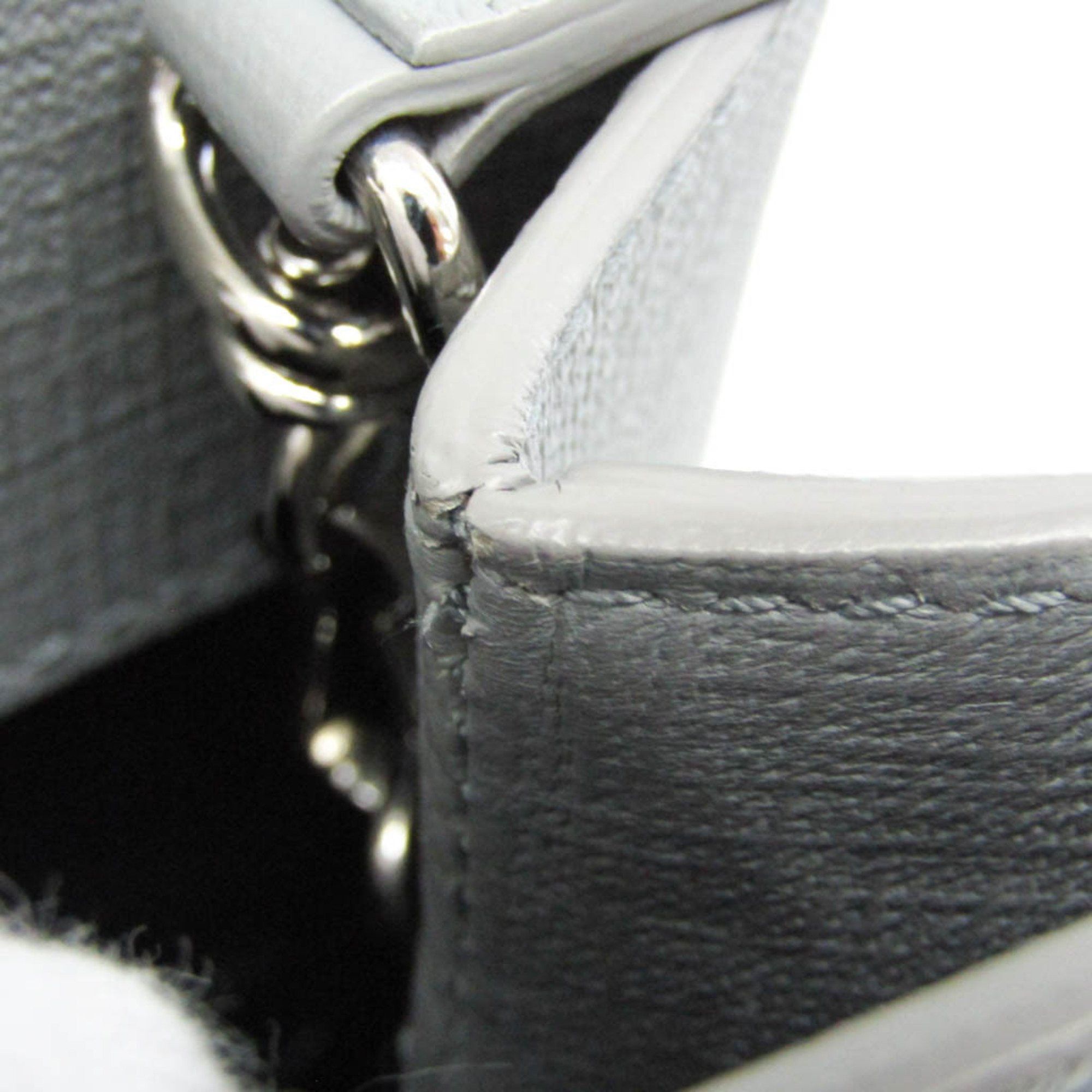 Balenciaga Balenciaga Shopping Tote XXS 597858 Women,Men Leather Handbag,Shoulder Bag Gray Size ONE SIZE - 11 Thumbnail