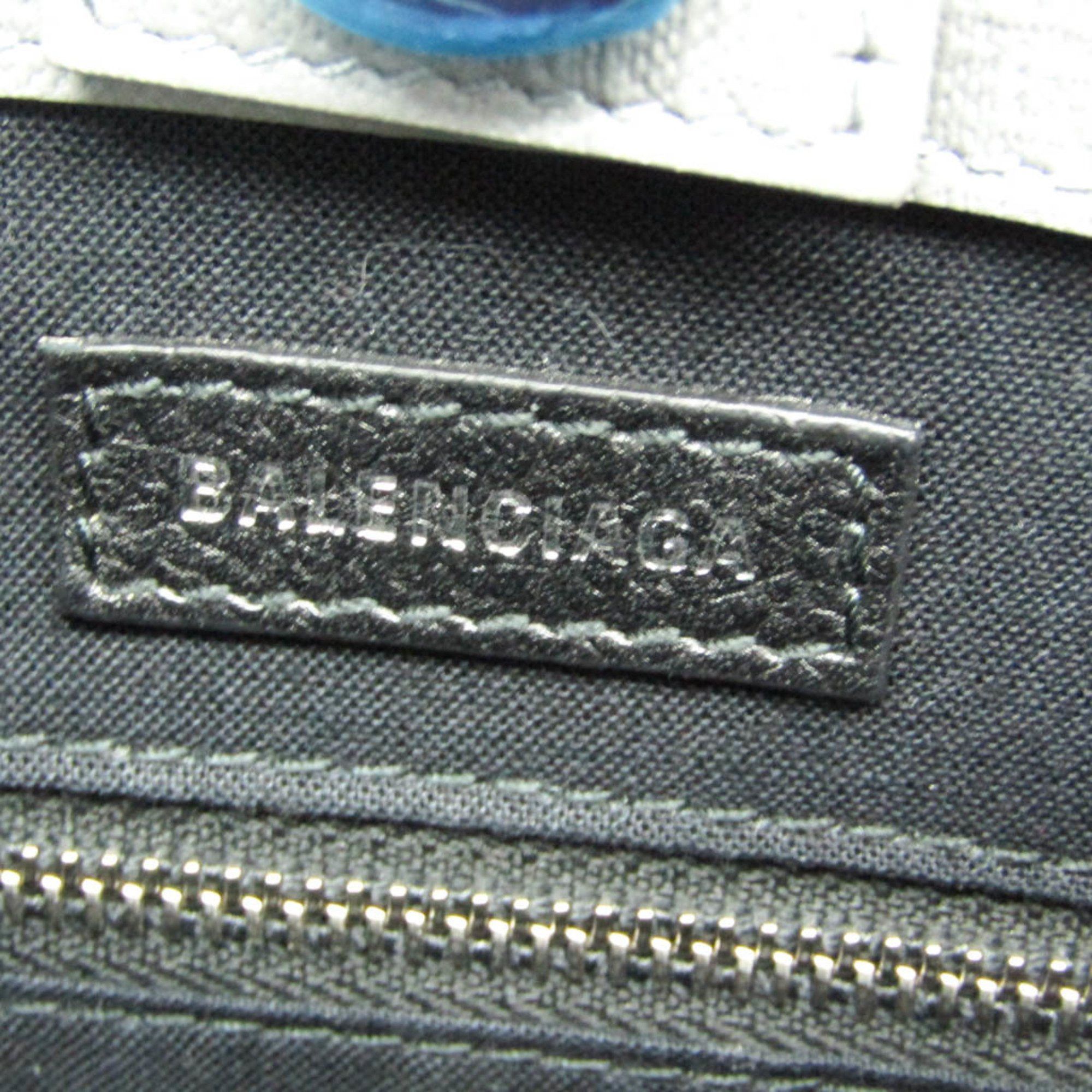 Balenciaga Balenciaga Shopping Tote XXS 597858 Women,Men Leather Handbag,Shoulder Bag Gray Size ONE SIZE - 12 Thumbnail