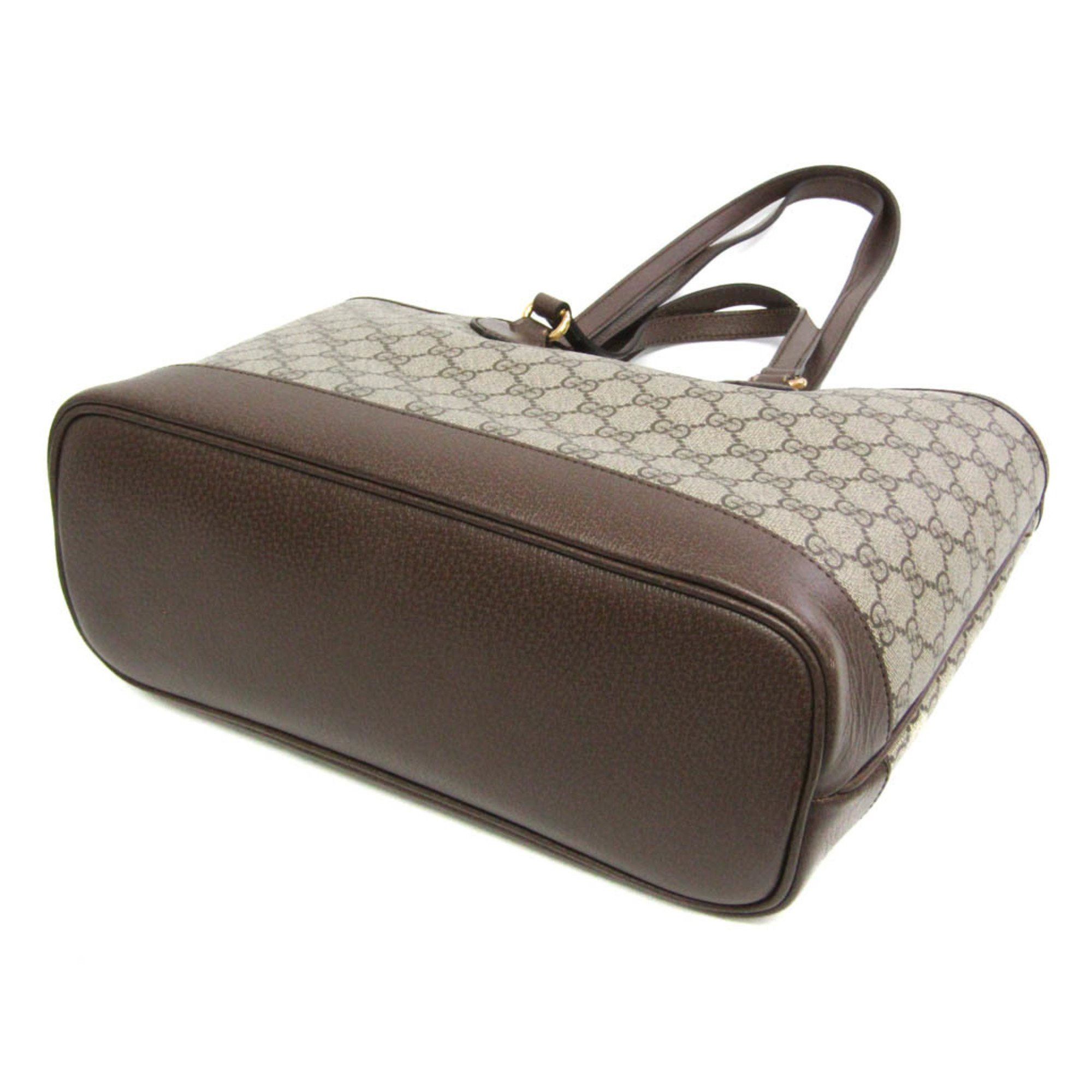 Gucci Gucci Double G Medium Tote Bag 765043 Women's GG Supreme Shoulder Bag,Tote Bag Beige Size ONE SIZE - 3 Thumbnail