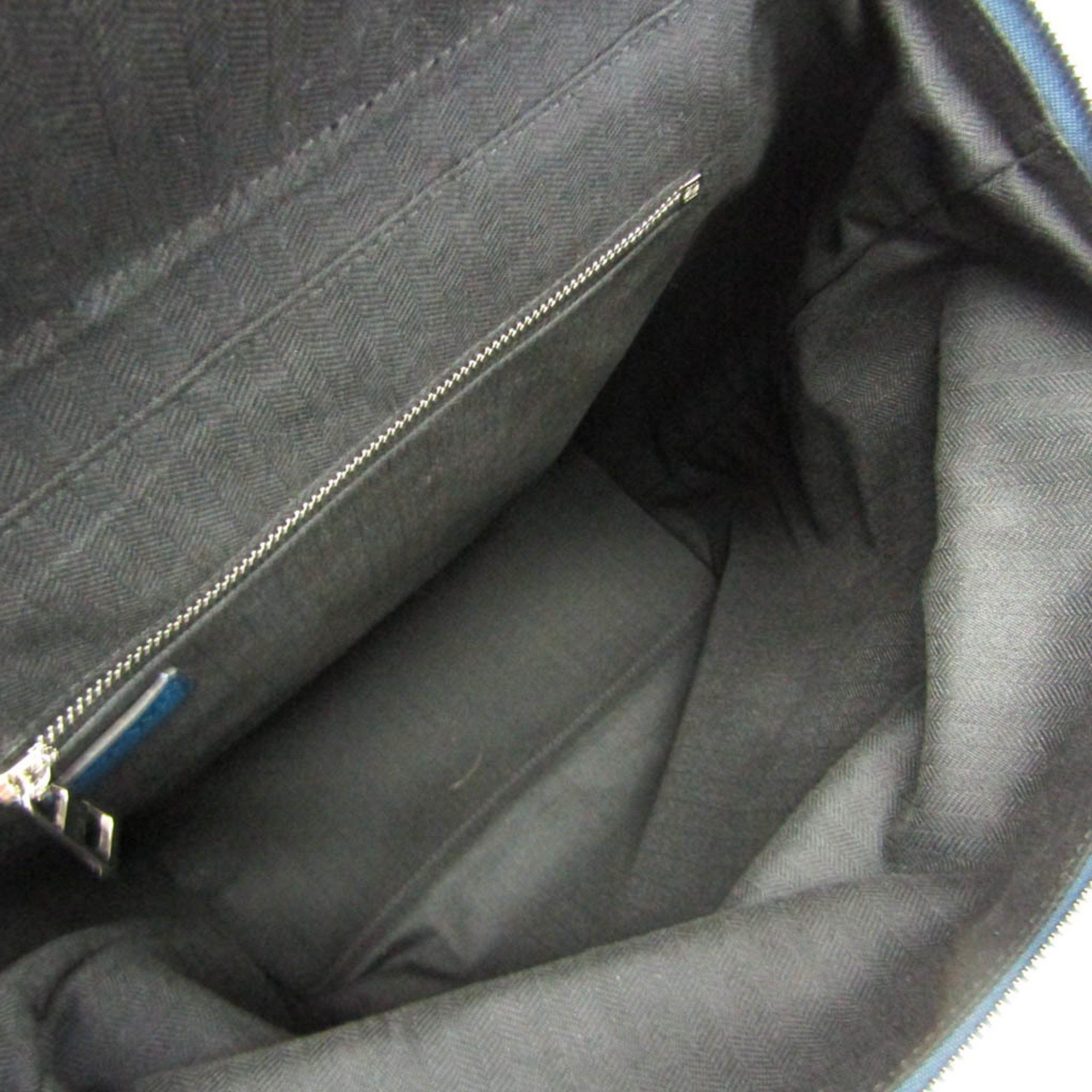 Loewe Loewe Goya Backpack 316.30.P40 Women's Leather Backpack Blue Size ONE SIZE - 4 Thumbnail