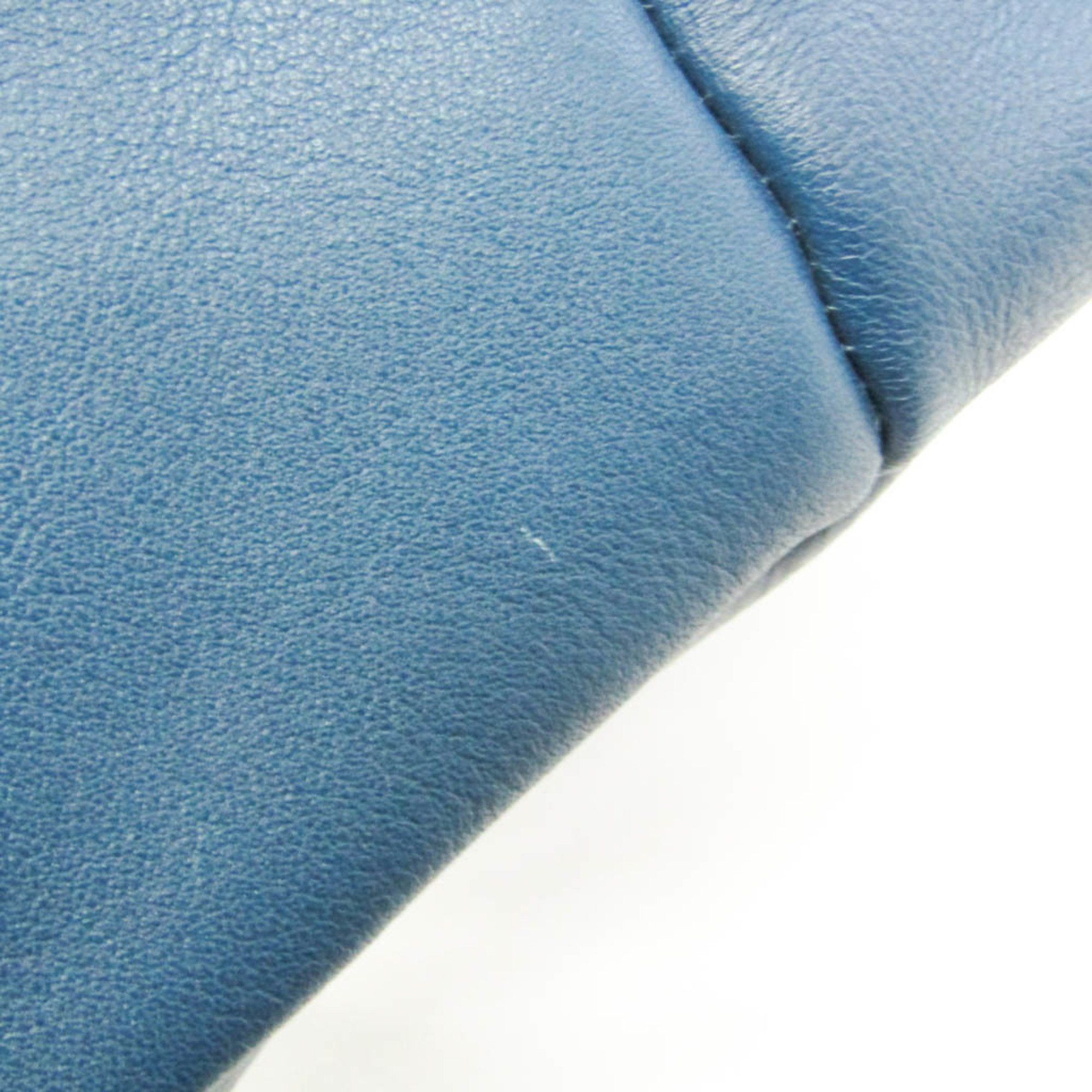 Loewe Loewe Goya Backpack 316.30.P40 Women's Leather Backpack Blue Size ONE SIZE - 10 Thumbnail
