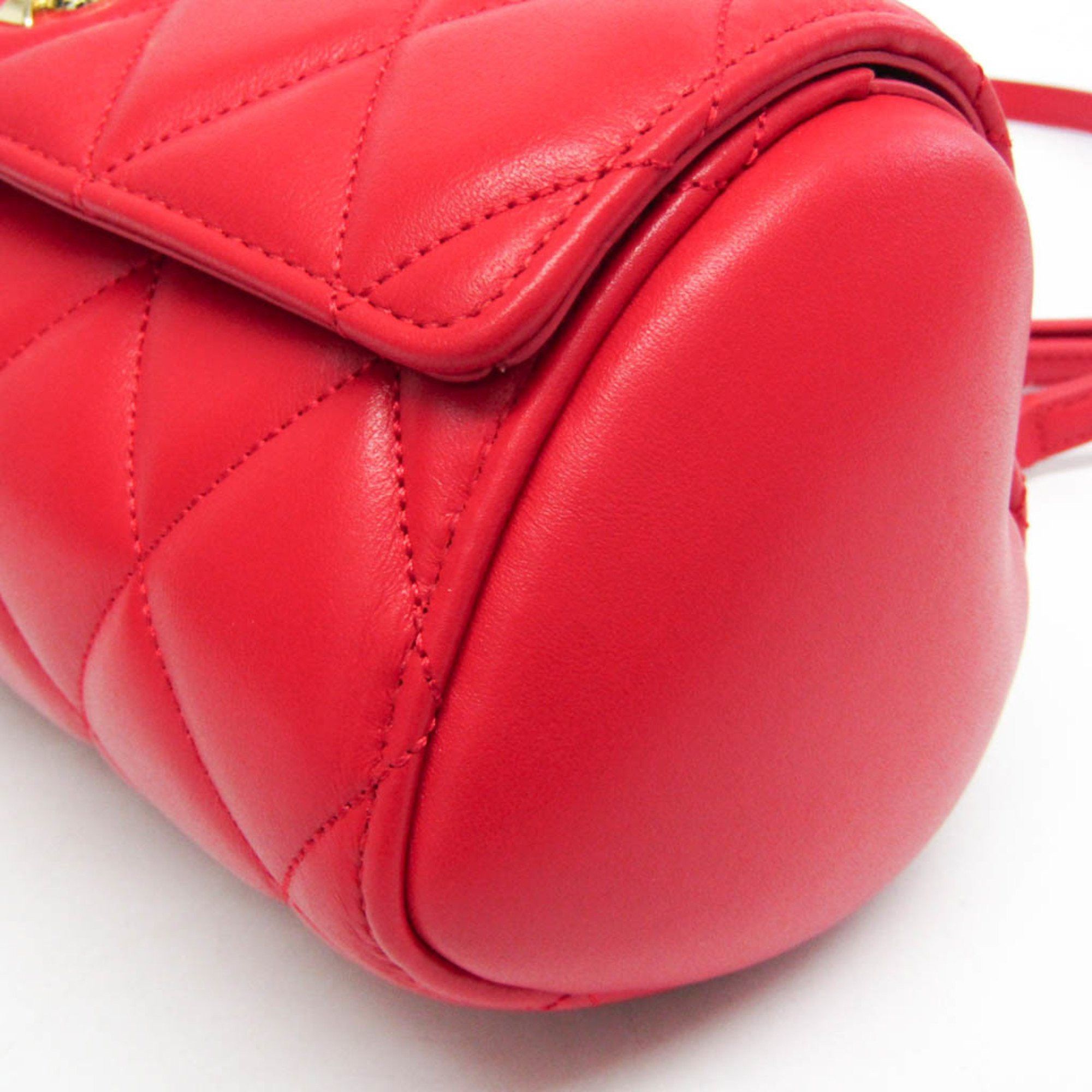 Kate Spade Kate Spade Heart To Heart 3D Heart Barrel KK175 Women's Leather Shoulder Bag Red Color Size ONE SIZE - 4 Thumbnail