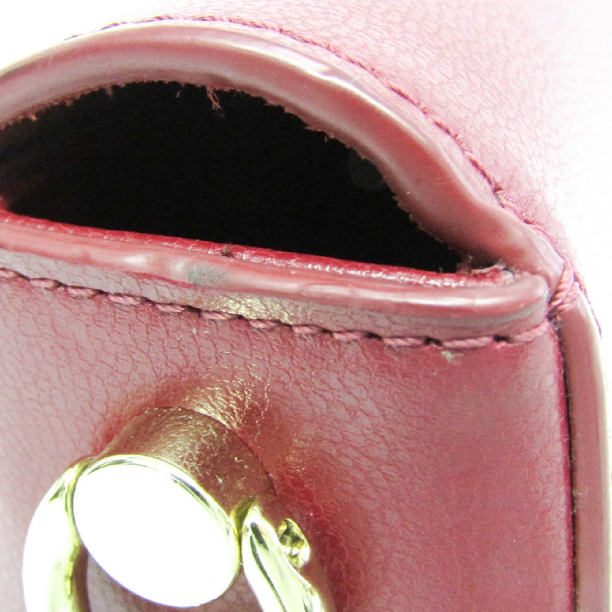 Furla Furla Chain Women's Leather Shoulder Bag Bordeaux Size ONE SIZE - 7 Thumbnail