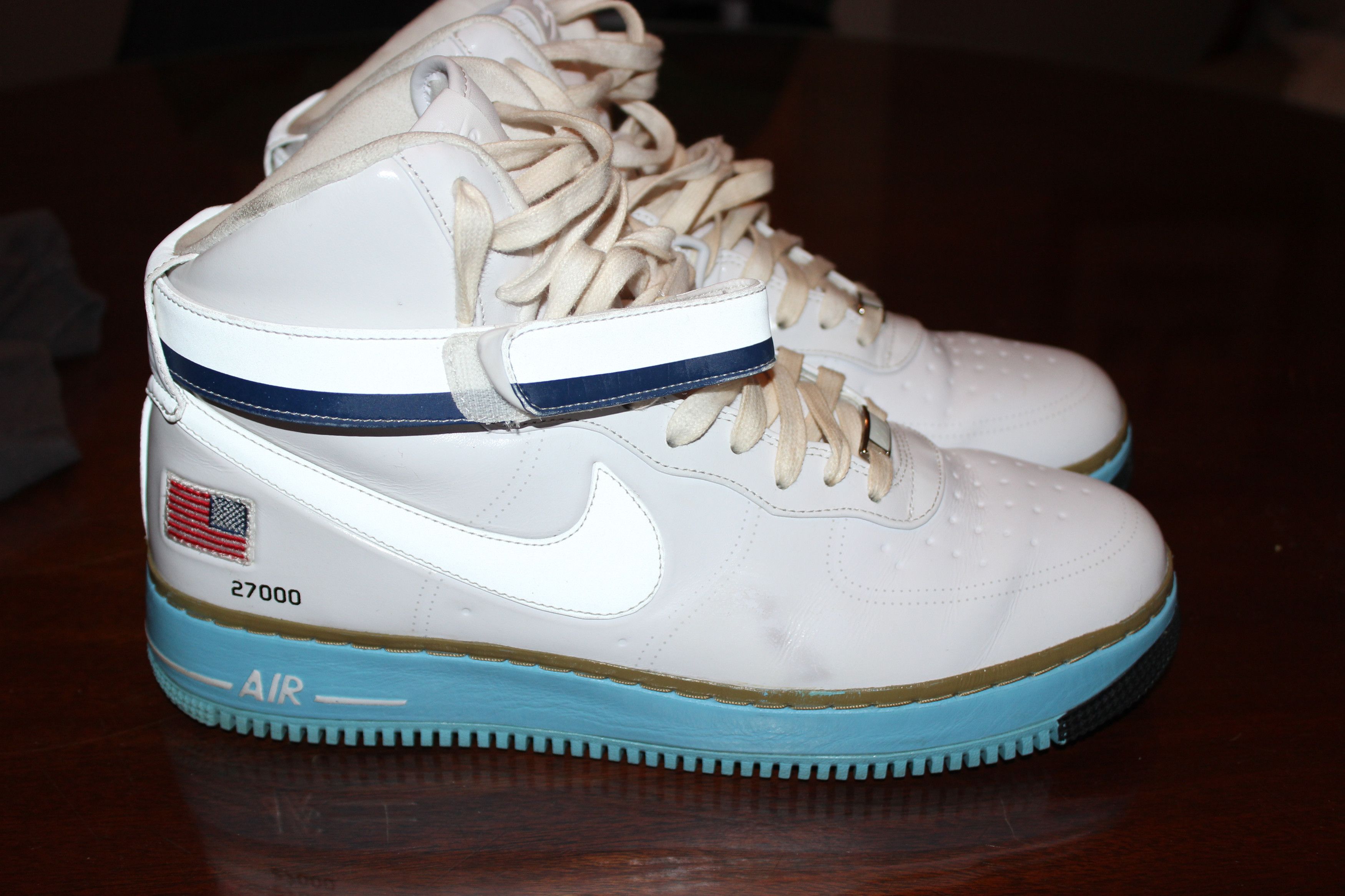 Nike Rare Presidential Air Force 1 High 27000 | Grailed