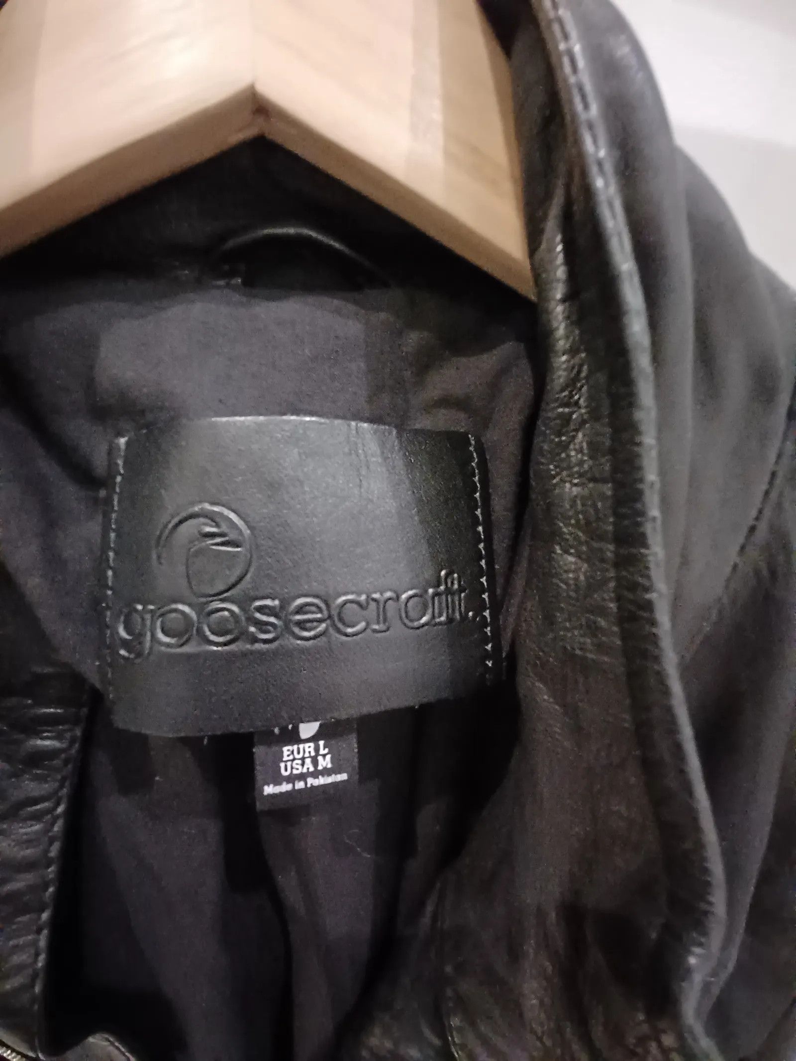 GOOSECRAFT Goosecraft Leather Jacket Size L / US 10 / IT 46 - 2 Thumbnail