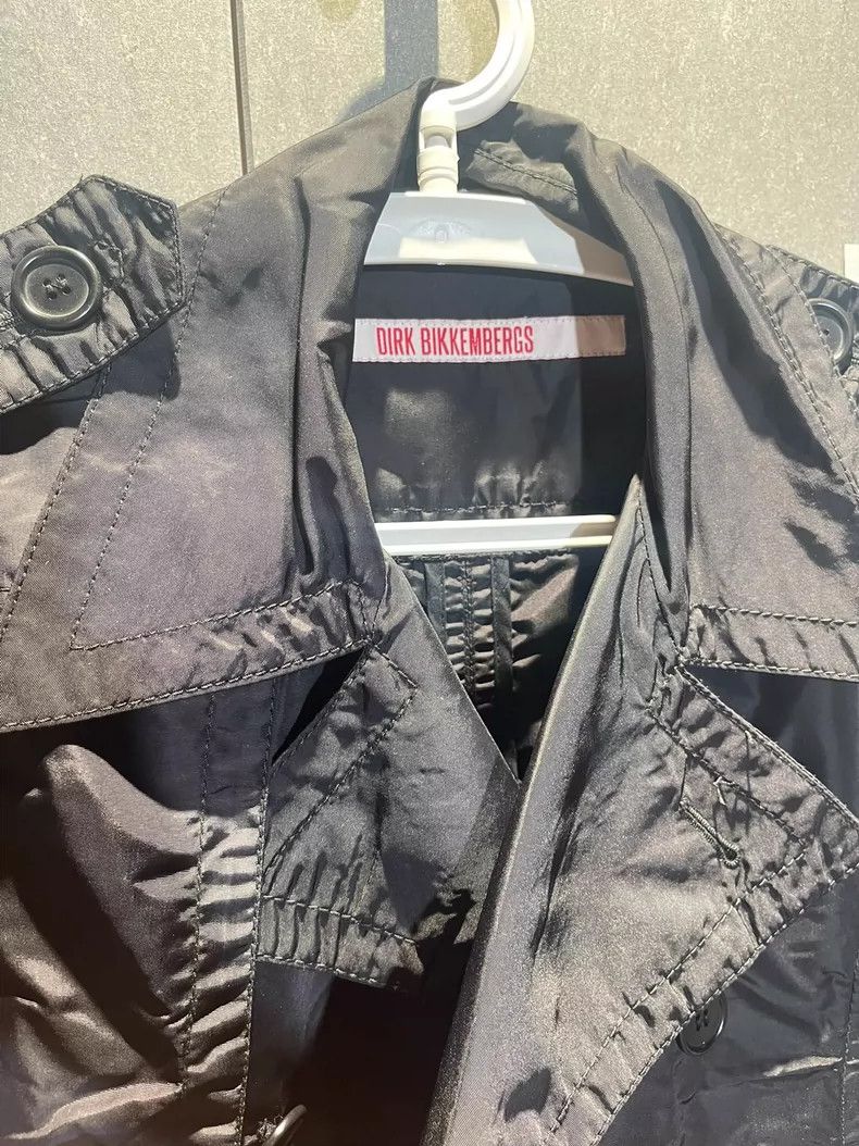 Dirk Bikkembergs Dirk Bikkembergs High-Quality Black Jacket Coat Size US M / EU 48-50 / 2 - 2 Thumbnail