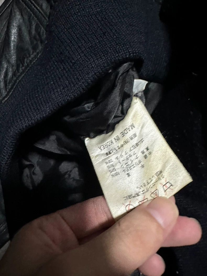 Yohji Yamamoto Kansai Yamamoto 90s Leather Bomber Jacket Size US L / EU 52-54 / 3 - 8 Thumbnail