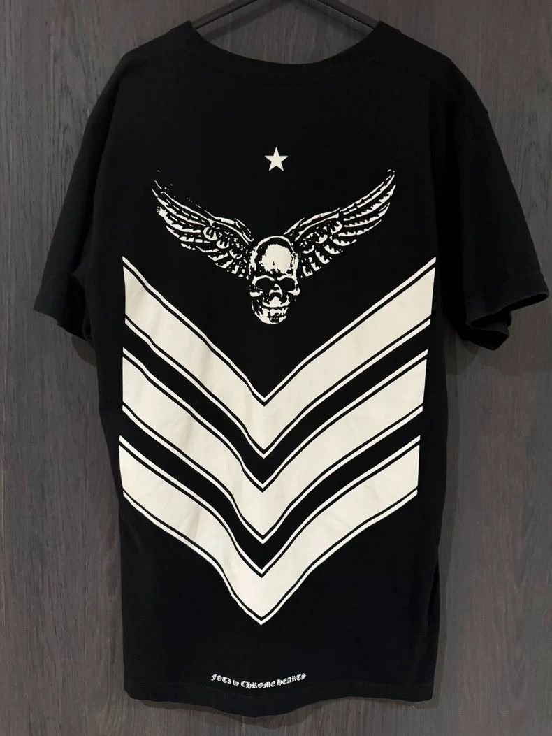 Chrome Hearts Chrome Hearts FOTI Skull Limited Black T-Shirt Size US M / EU 48-50 / 2 - 2 Thumbnail