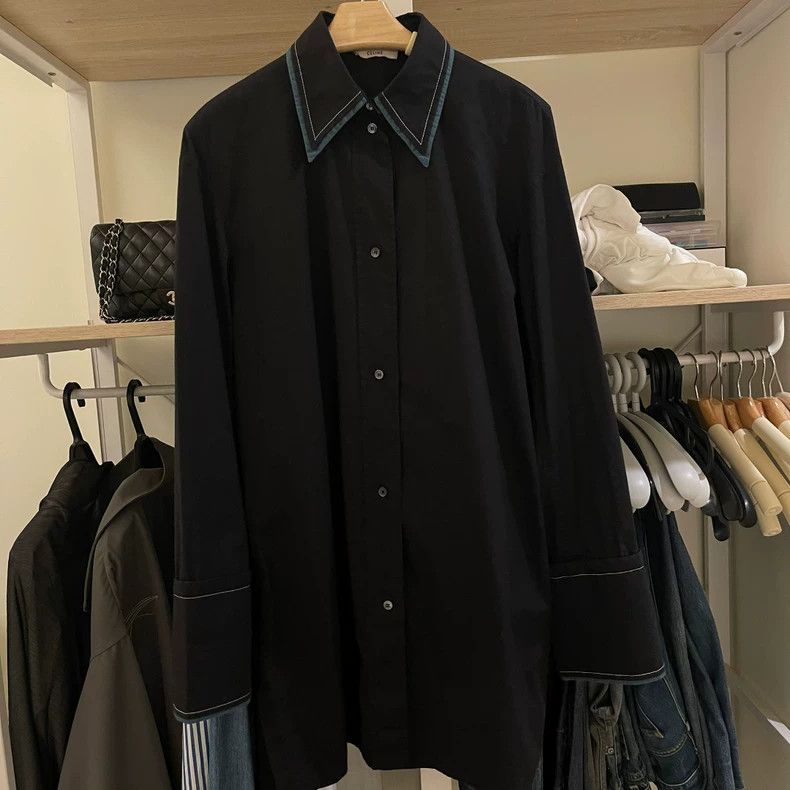 Celine Beautiful Old Celine Shirt by Phoebe Philo Size US S / EU 44-46 / 1 - 2 Thumbnail