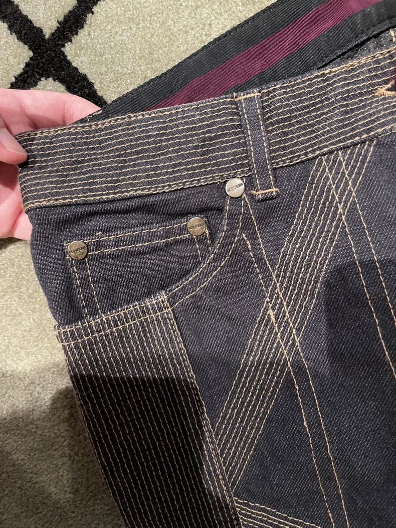 Alexander McQueen Alexander McQueen Unique Denim Pants for Women Size US 40 / EU 56 - 3 Thumbnail