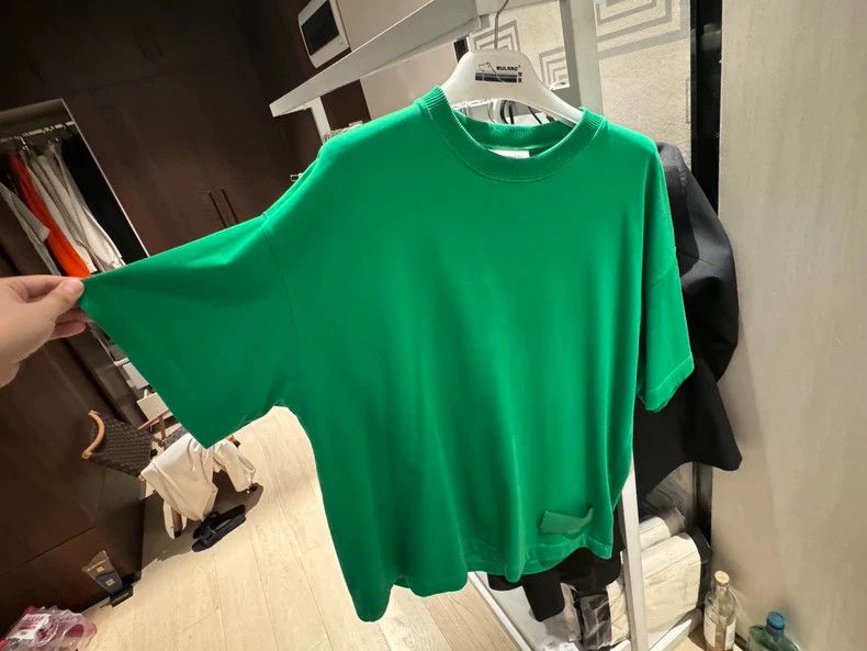 AMI AMI T-shirt in Green, Unisex, Size 170/92A Size US M / EU 48-50 / 2 - 6 Thumbnail