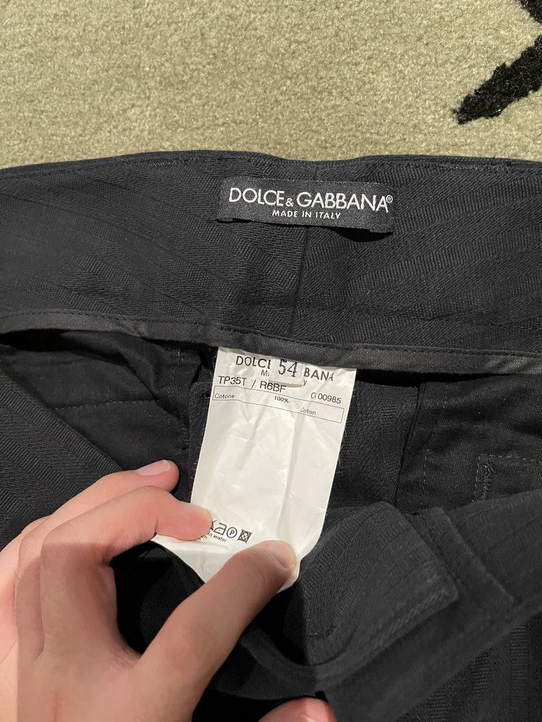 Dolce & Gabbana Dolce&Gabbana 2002 Zipper Pants with Hardware Size US 44 / EU 60 - 4 Thumbnail