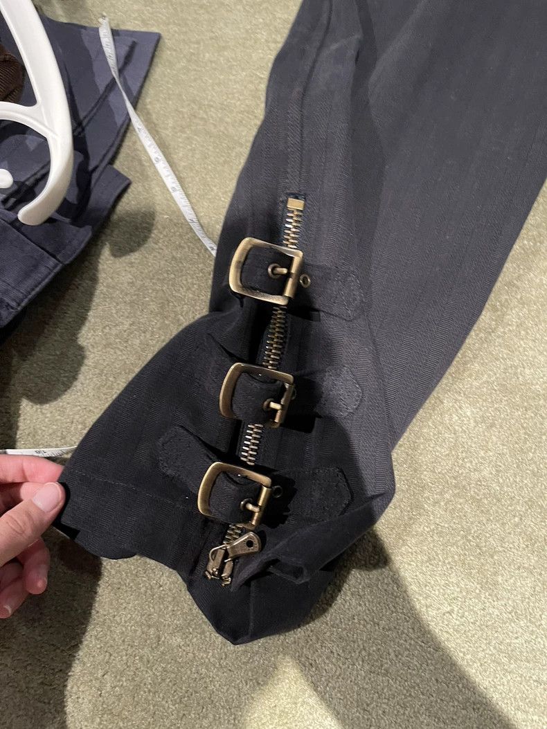 Dolce & Gabbana Dolce&Gabbana 2002 Zipper Pants with Hardware Size US 44 / EU 60 - 3 Thumbnail