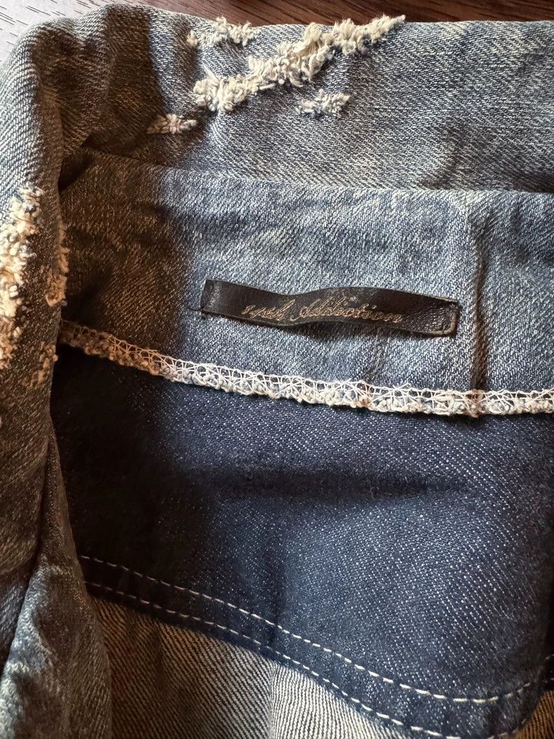 14th Addiction Distressed Denim Jacket for Men and Women Size US XS / EU 42 / 0 - 6 Thumbnail