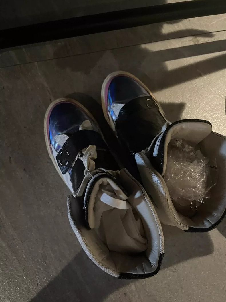 Raf Simons Raf Simons High-Top Sneakers with Unique Design Size US 8 / EU 41 - 8 Thumbnail