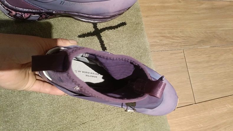11 By Boris Bidjan Saberi Purple Salomon Tech Wear Running Shoes Size US 10 / EU 43 - 6 Thumbnail