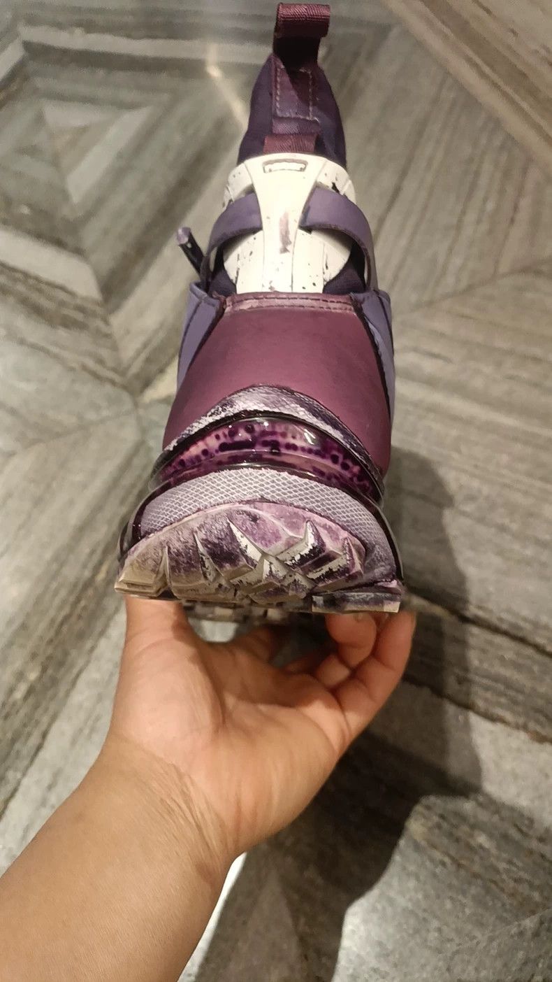 11 By Boris Bidjan Saberi Purple Salomon Tech Wear Running Shoes Size US 10 / EU 43 - 4 Thumbnail