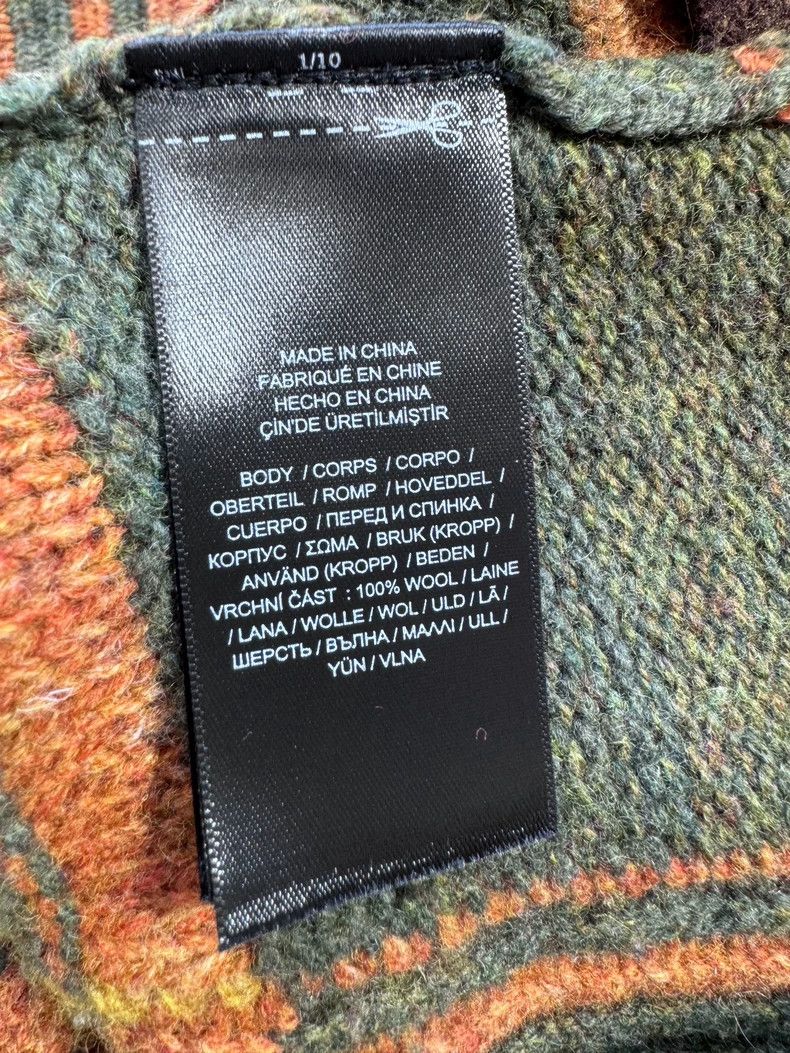 Ralph Lauren Ralph Lauren Wool Coat with Patterned Design Size US M / EU 48-50 / 2 - 4 Thumbnail