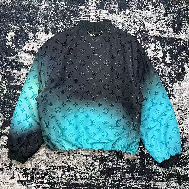 Louis Vuitton Louis Vuitton Gradient Print Pilot Jacket Size US L / EU 52-54 / 3 - 3 Thumbnail
