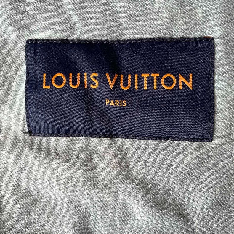 Louis Vuitton Louis Vuitton Gray Floral Denim Jacket Size US M / EU 48-50 / 2 - 5 Thumbnail