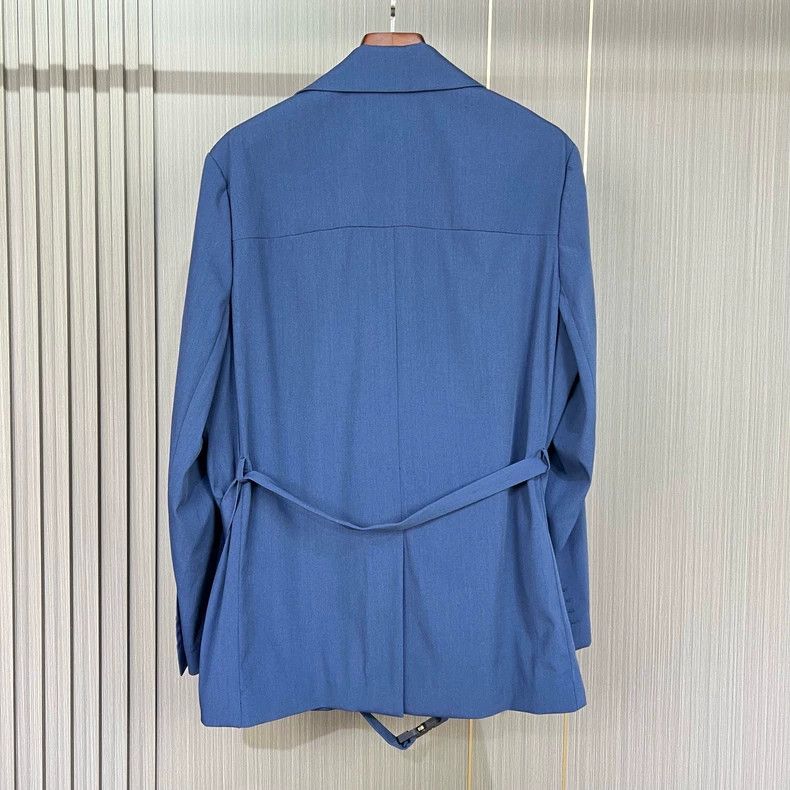 Dior Dior Deep Blue Wool Suit Jacket Size US XXL / EU 58 / 5 - 3 Thumbnail