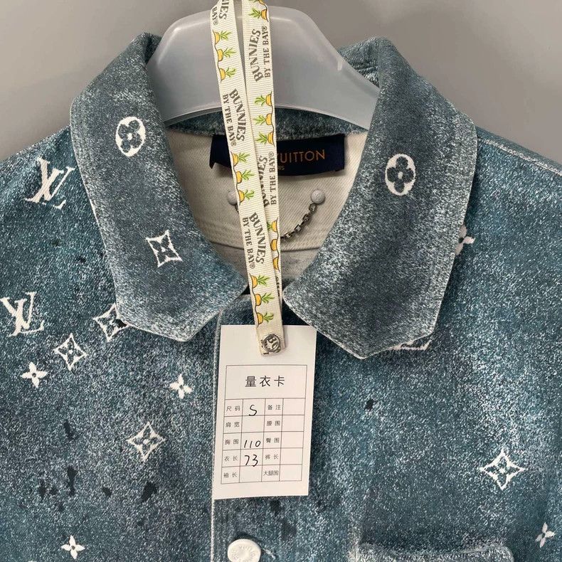 Louis Vuitton Louis Vuitton Blue Starry Denim Jacket Size US S / EU 44-46 / 1 - 6 Thumbnail