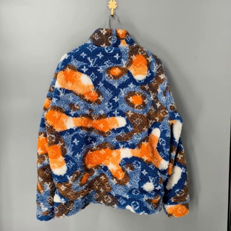 Louis Vuitton Louis Vuitton Colorful Camouflage Teddy Jacket Size US L / EU 52-54 / 3 - 2 Thumbnail