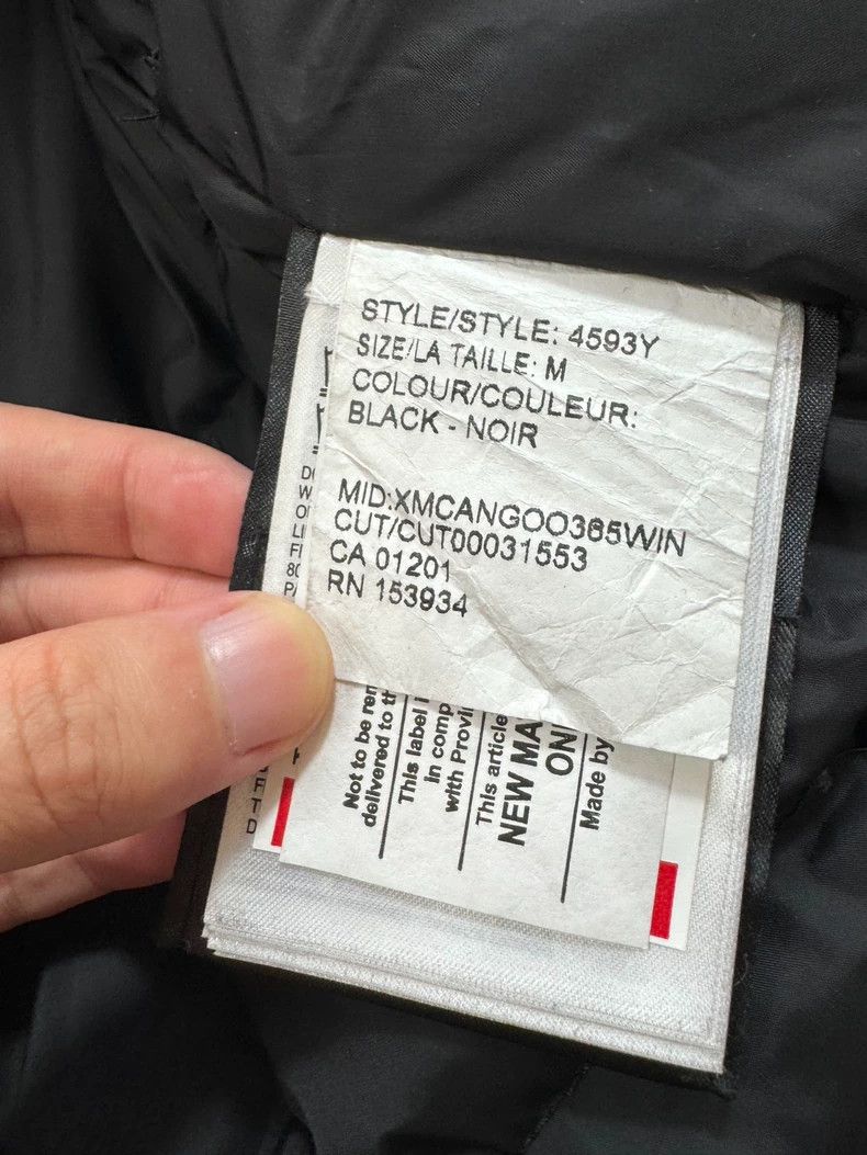 Canada Goose Canada Goose Kids Black Down Jacket Size US M / EU 48-50 / 2 - 5 Thumbnail