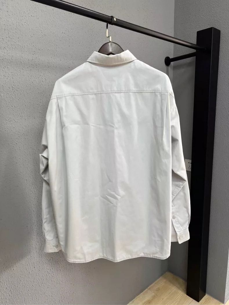 Balenciaga Balenciaga Denim Shirt with Logo Design Size US L / EU 52-54 / 3 - 2 Thumbnail