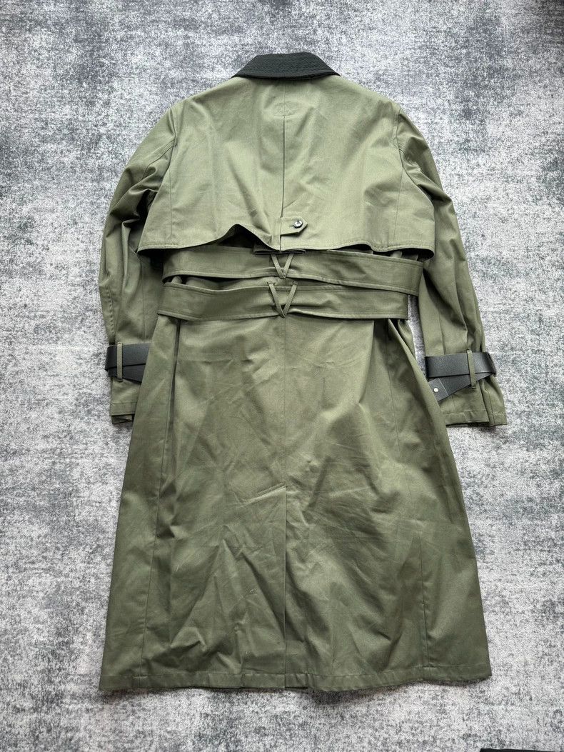 Valentino Valentino Green Double-Layered Trench Coat Size US XXL / EU 58 / 5 - 2 Thumbnail