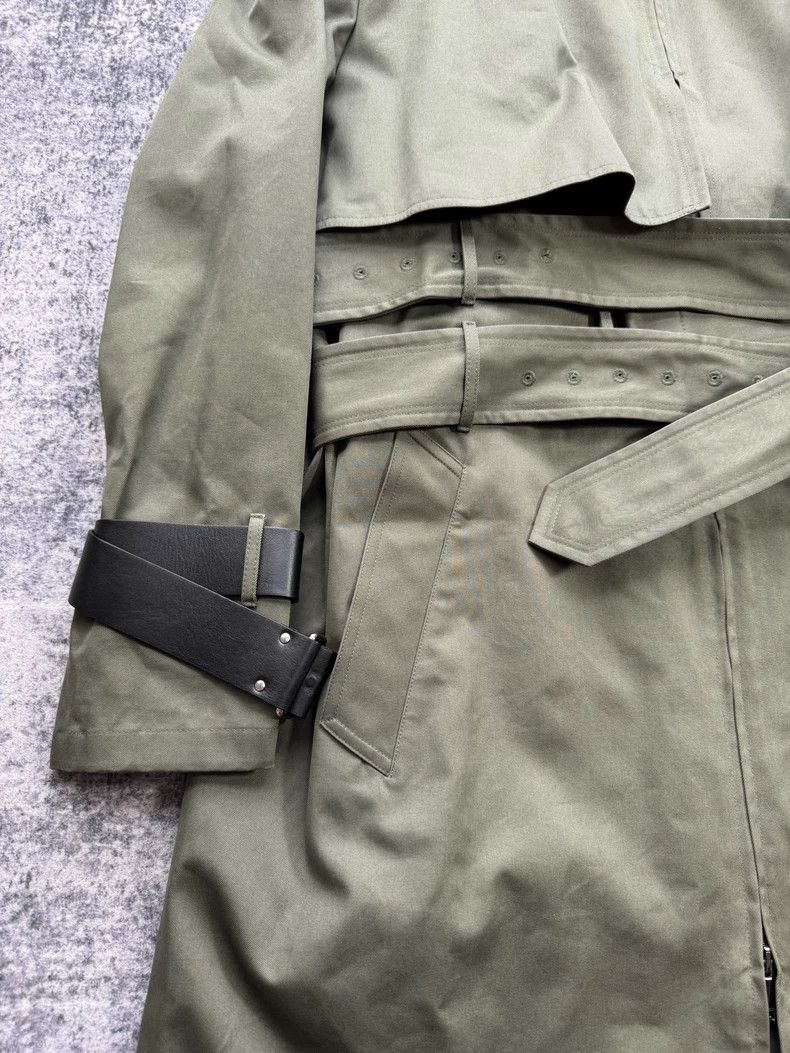 Valentino Valentino Green Double-Layered Trench Coat Size US XXL / EU 58 / 5 - 3 Thumbnail