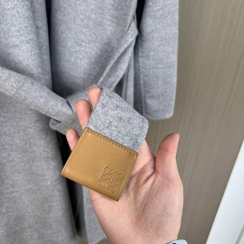 Loewe Loewe Gray Cashmere Coat with Belt Size US M / EU 48-50 / 2 - 3 Thumbnail