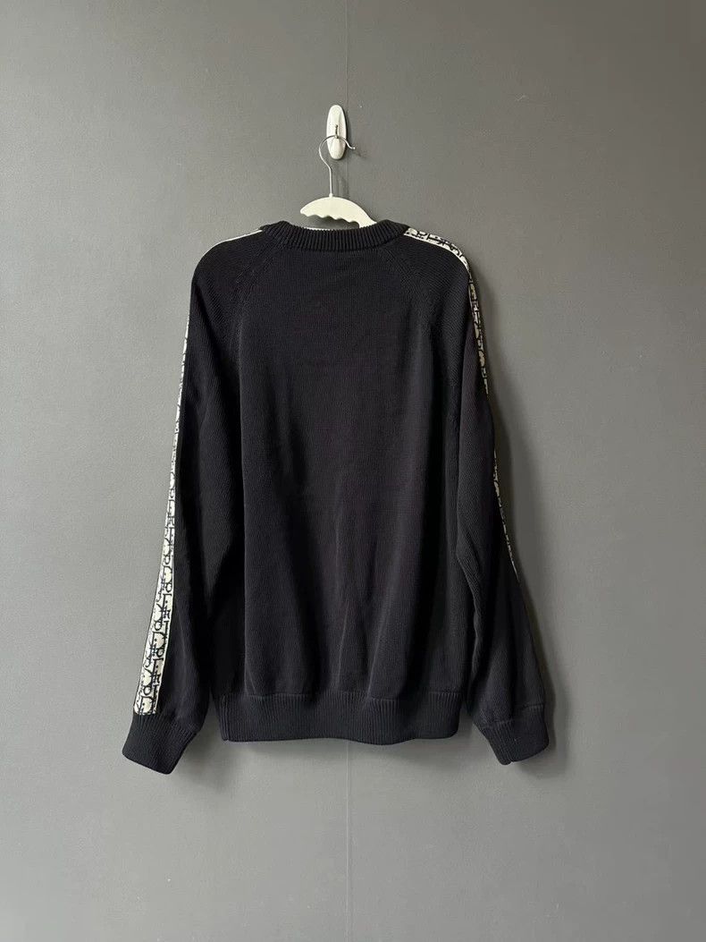 Dior Dior Navy Blue Side Logo Sweater Size US XXL / EU 58 / 5 - 2 Thumbnail