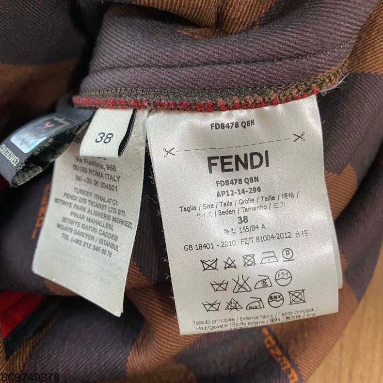 Fendi Red Sleeveless Dress by Fendi Size US 38 / EU 54 - 4 Thumbnail
