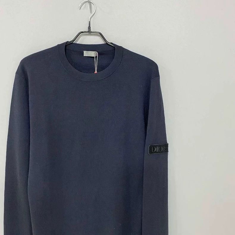 Dior Dior Wool Sweater with Logo Size US M / EU 48-50 / 2 - 2 Thumbnail
