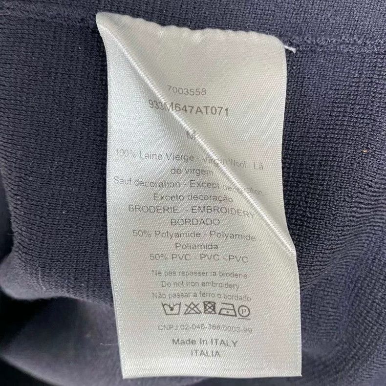 Dior Dior Wool Sweater with Logo Size US M / EU 48-50 / 2 - 6 Thumbnail