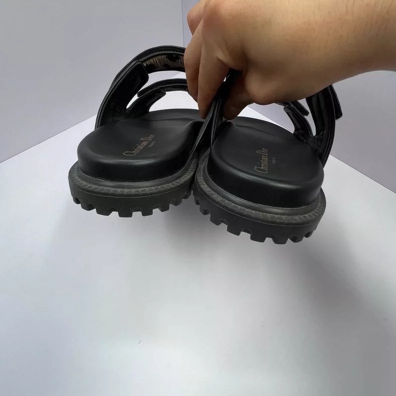 Dior Dior Leopard Print Slides Size 39 Size US 9 / EU 42 - 2 Thumbnail